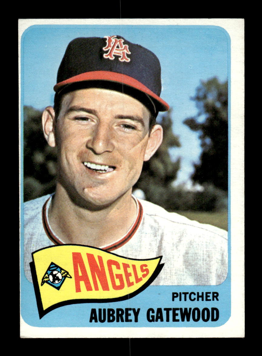 1965 Topps #422 Aubrey Gatewood Los Angeles Angels VG 54T10008104