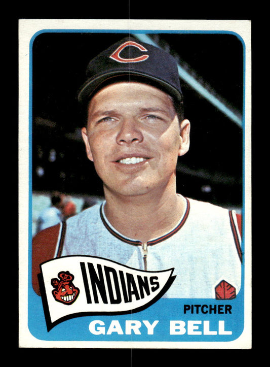 1965 Topps #424 Gary Bell Cleveland Indians VG 54T10008106