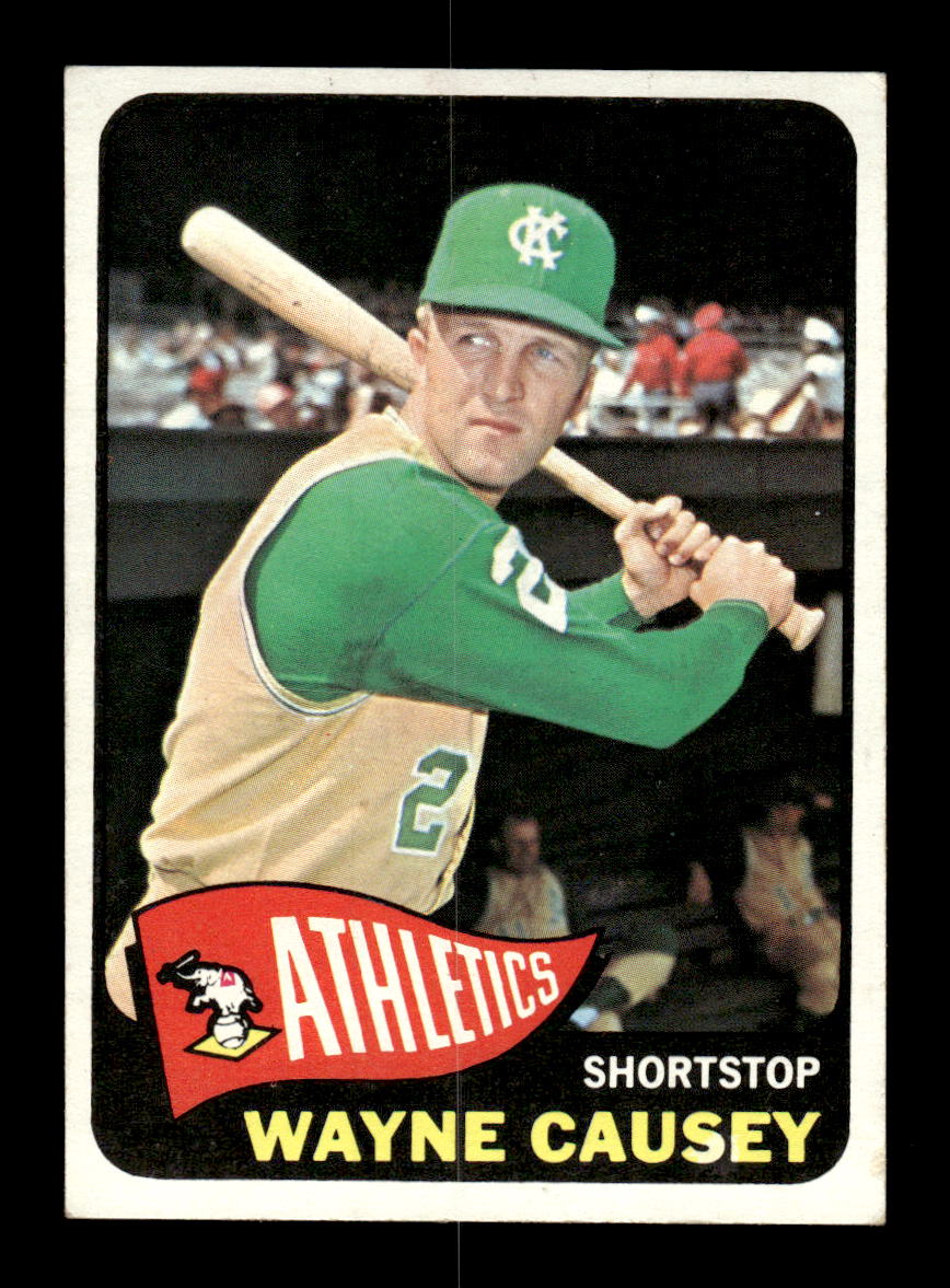 1965 Topps #425 Wayne Causey Kansas City Athletics VG 54T10008107