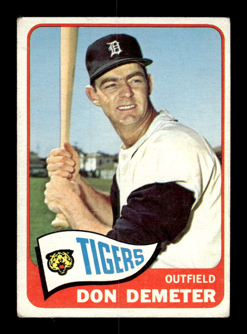 1965 Topps #429 Don Demeter Detroit Tigers VG 54T10008110