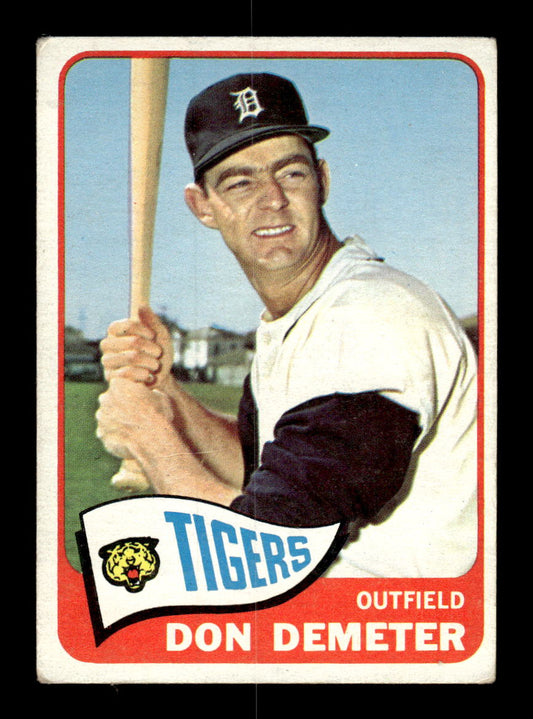 1965 Topps #429 Don Demeter Detroit Tigers VG 54T10008110