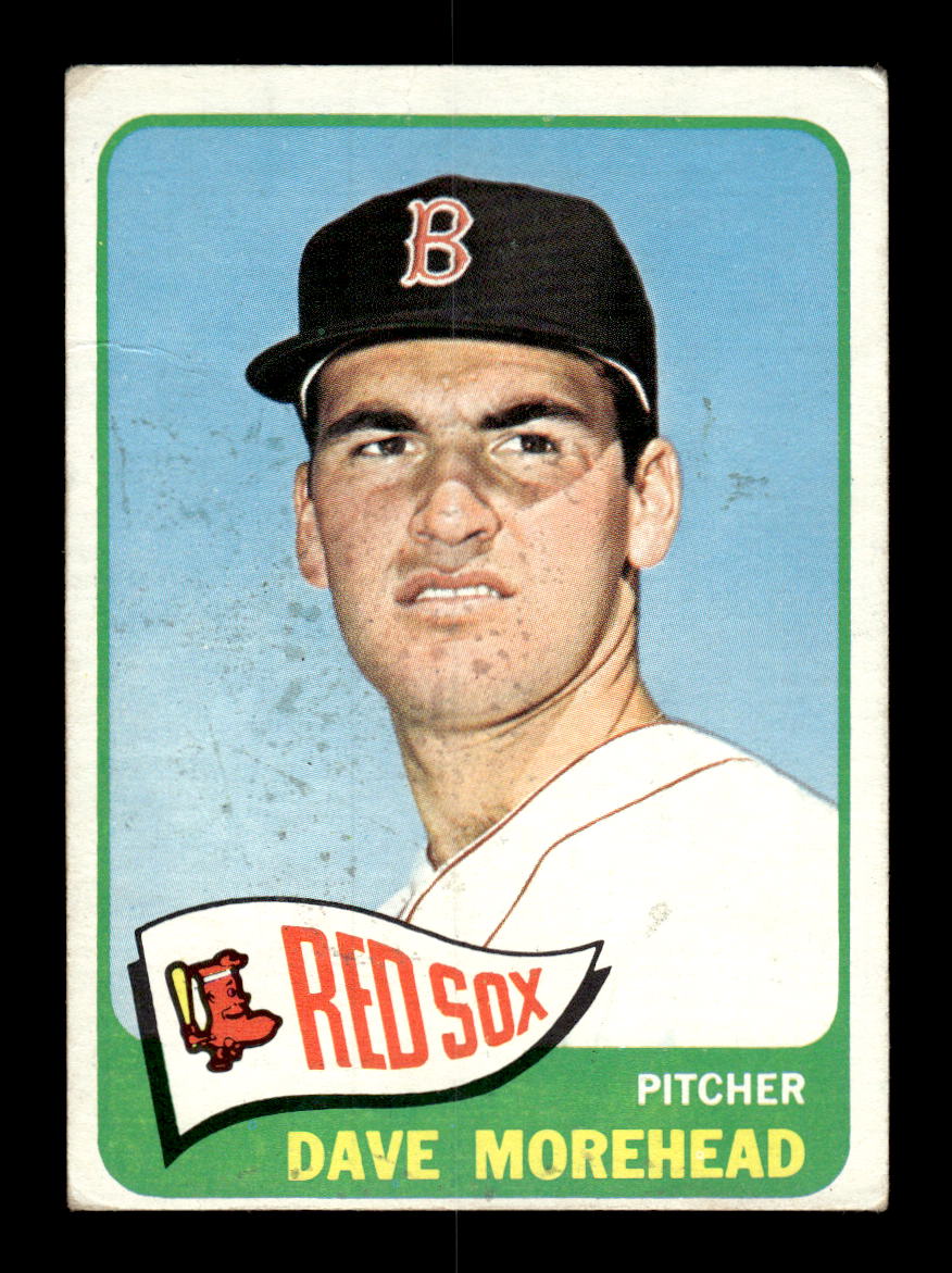 1965 Topps #434 Dave Morehead Boston Red Sox VG 54T10008113
