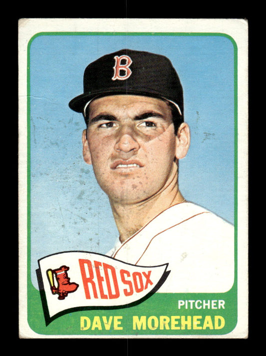 1965 Topps #434 Dave Morehead Boston Red Sox VG 54T10008113