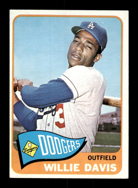 1965 Topps #435 Willie Davis Los Angeles Dodgers VG 54T10008114