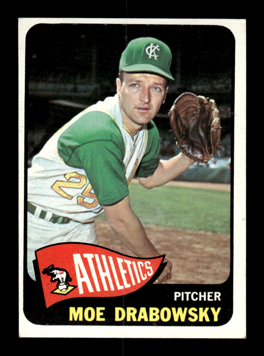 1965 Topps #439 Moe Drabowsky Kansas City Athletics VG 54T10008116