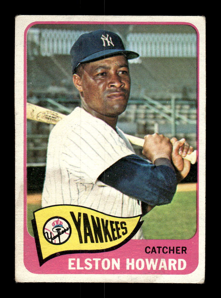 1965 Topps #450 Elston Howard New York Yankees VG 54T10008121