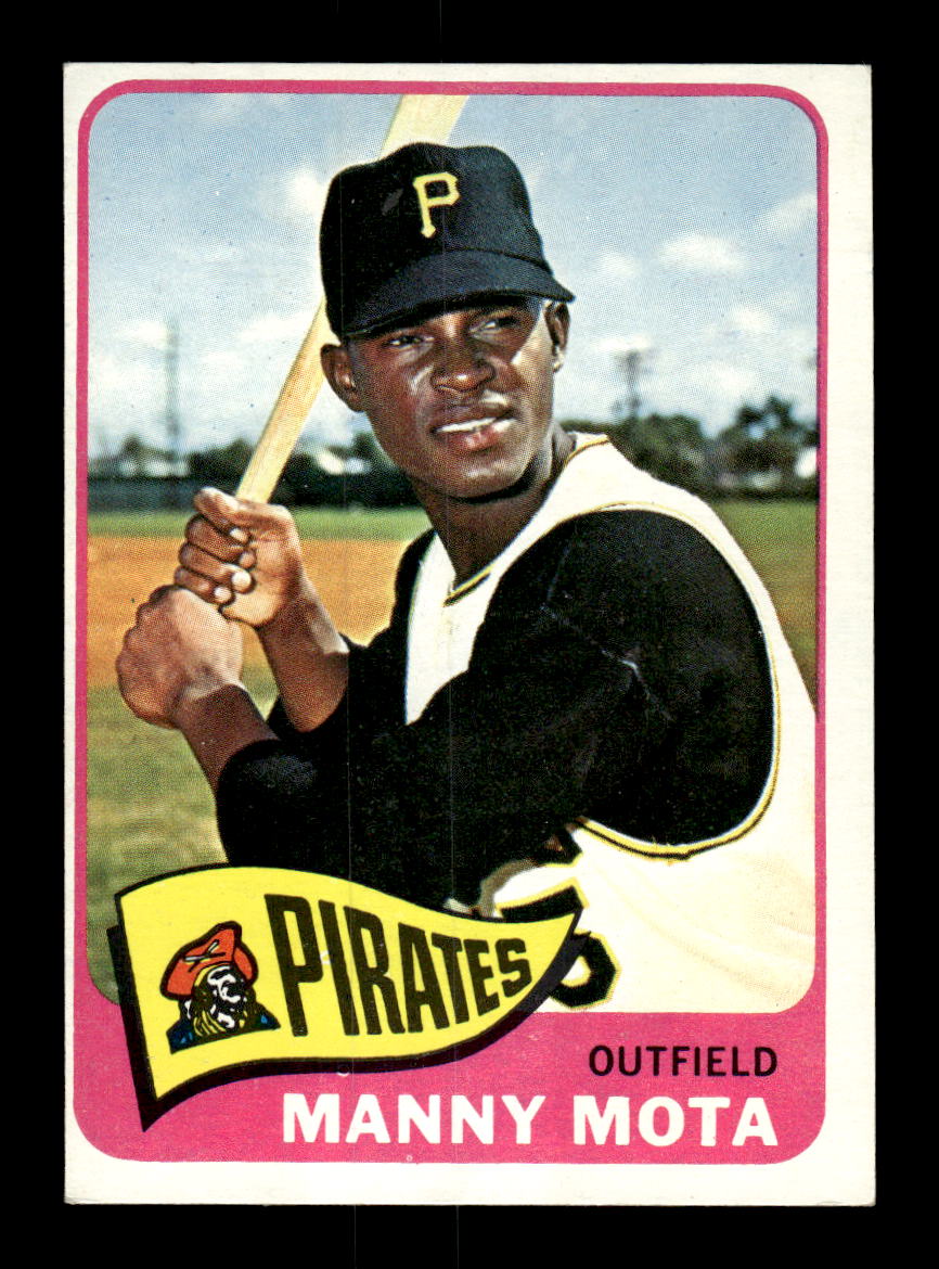 1965 Topps #463 Manny Mota Pittsburgh Pirates VG 54T10008124