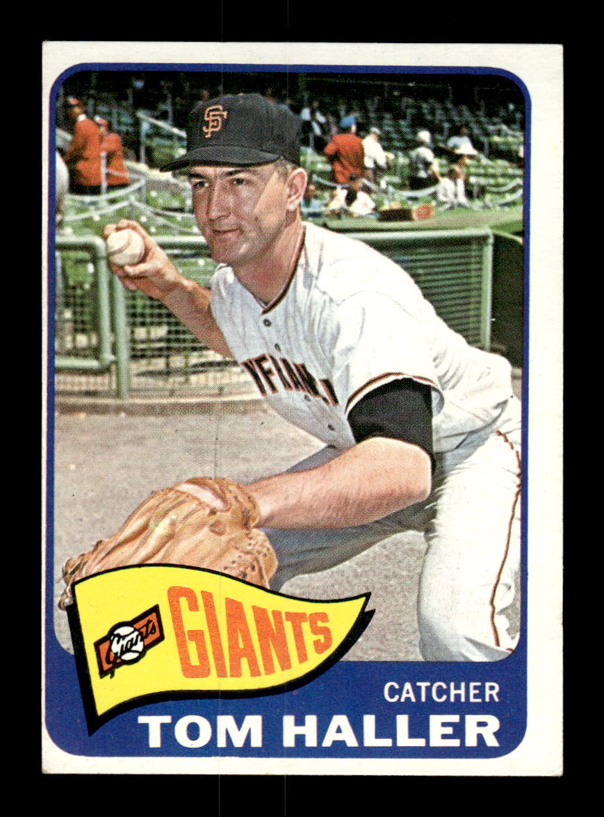 1965 Topps #465 Tom Haller San Francisco Giants VG 54T10008125