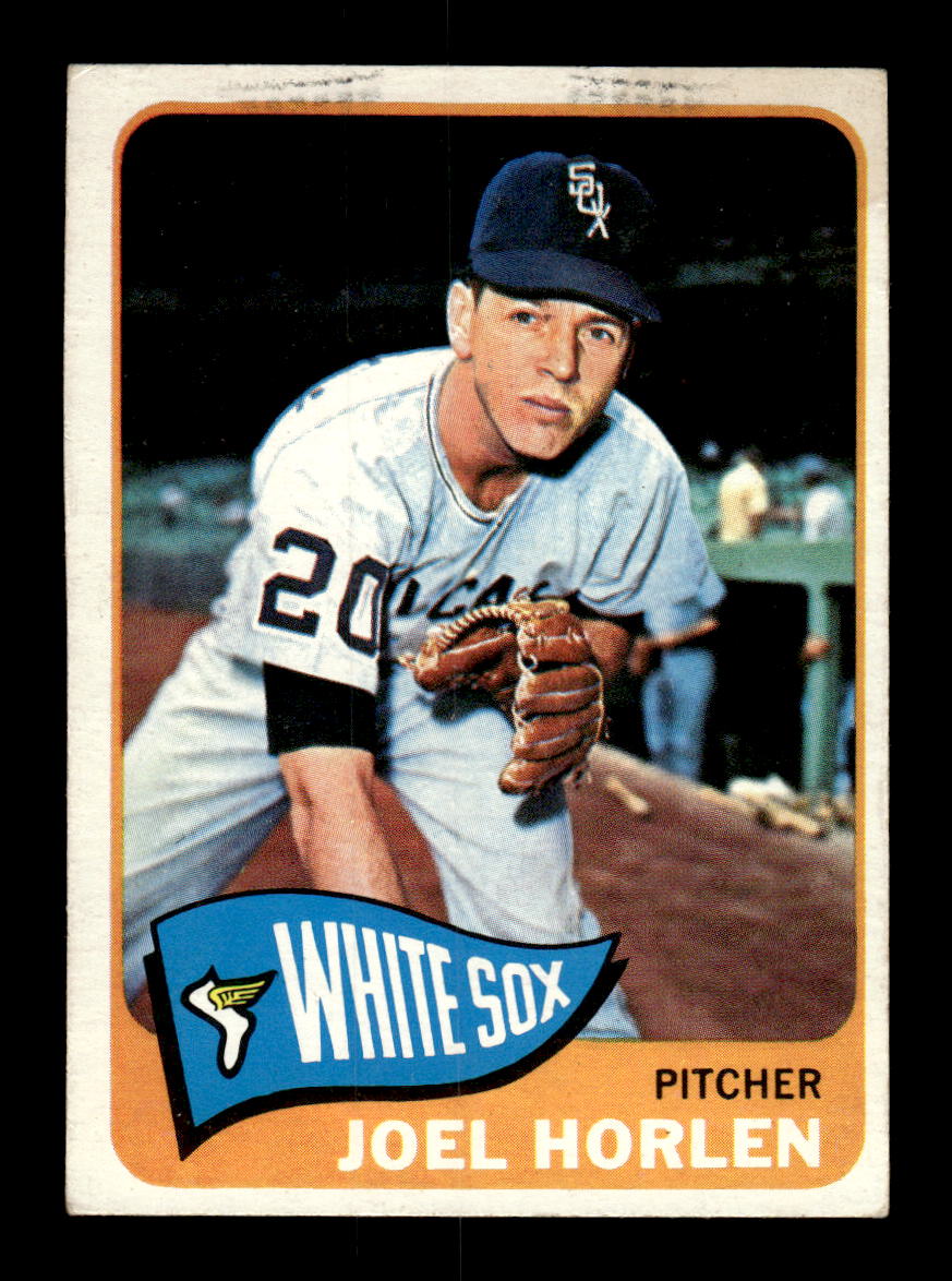 1965 Topps #480 Joel Horlen Chicago White Sox VG 54T10008131