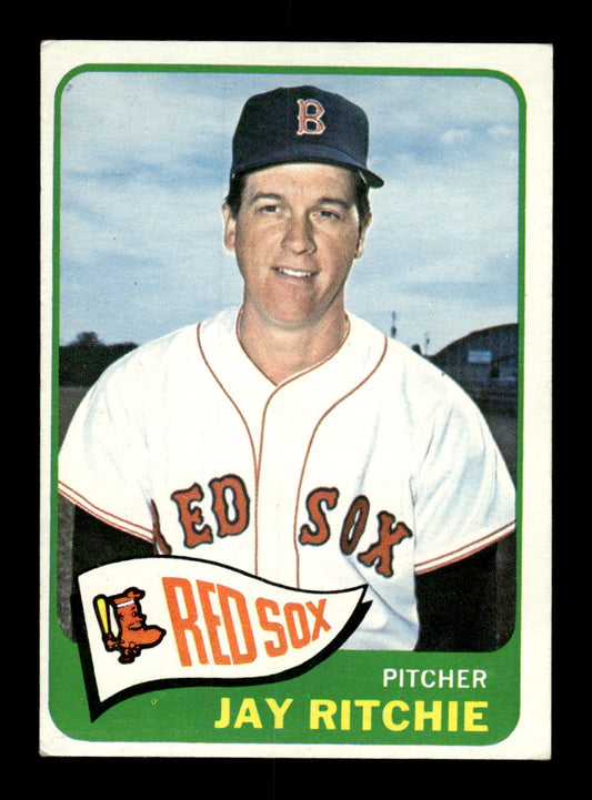 1965 Topps #494 Jay Ritchie Boston Red Sox VG 54T10008136