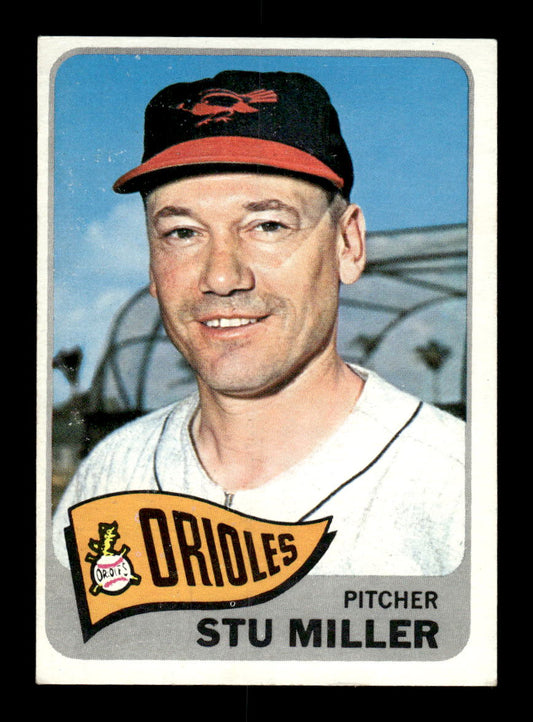 1965 Topps #499 Stu Miller Baltimore Orioles VG 54T10008139