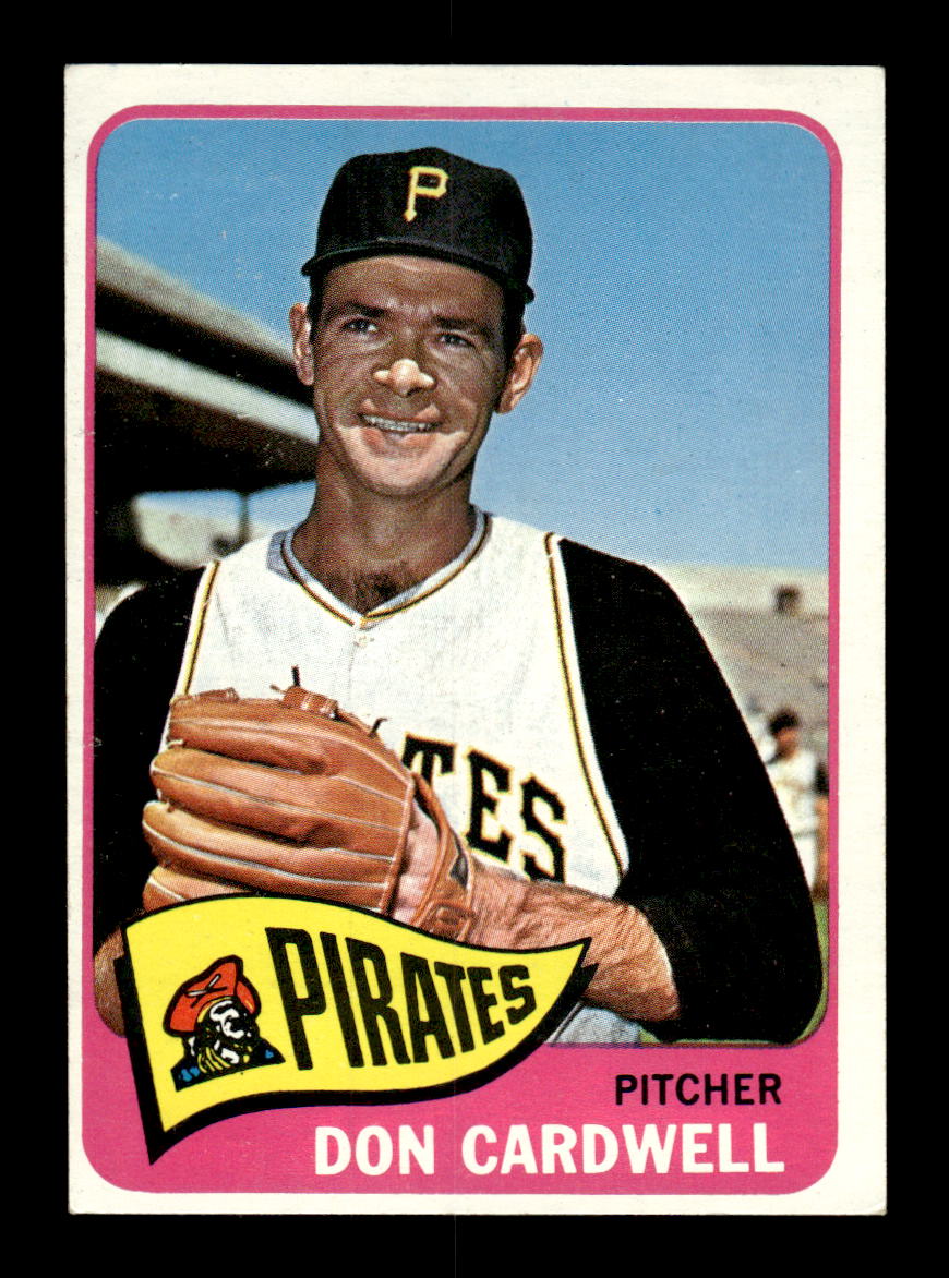 1965 Topps #502 Don Cardwell Pittsburgh Pirates VG 54T10008141