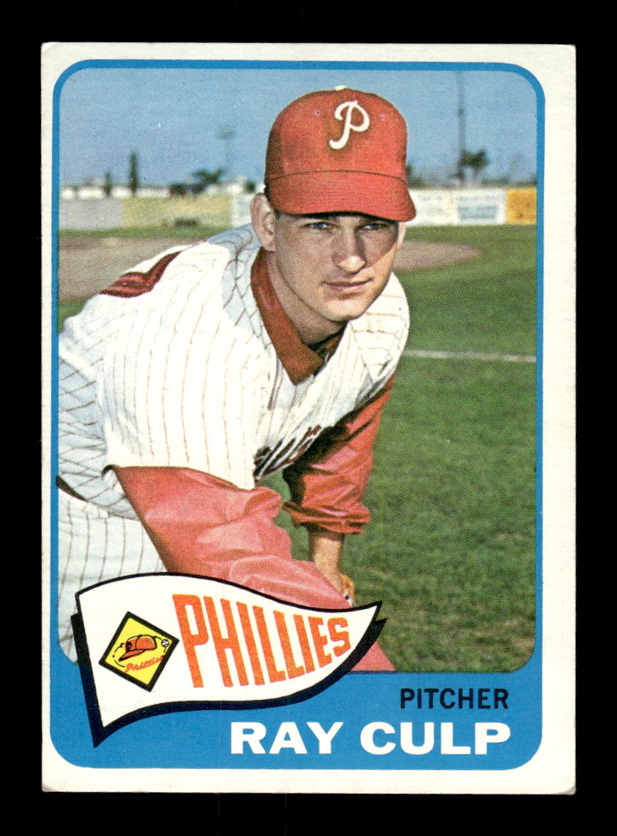 1965 Topps #505 Ray Culp Philadelphia Phillies VG 54T10008144