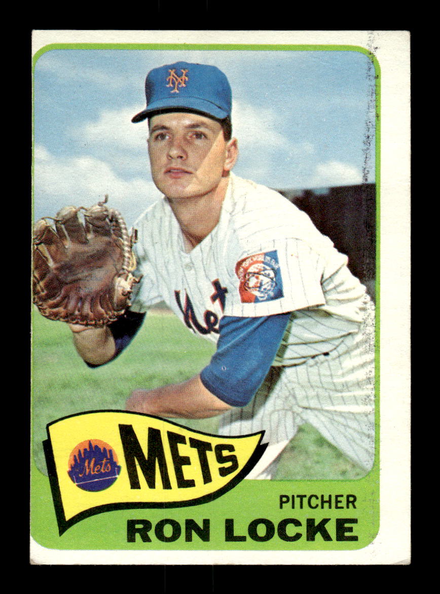 1965 Topps #511 Ron Locke New York Mets VG 54T10008148