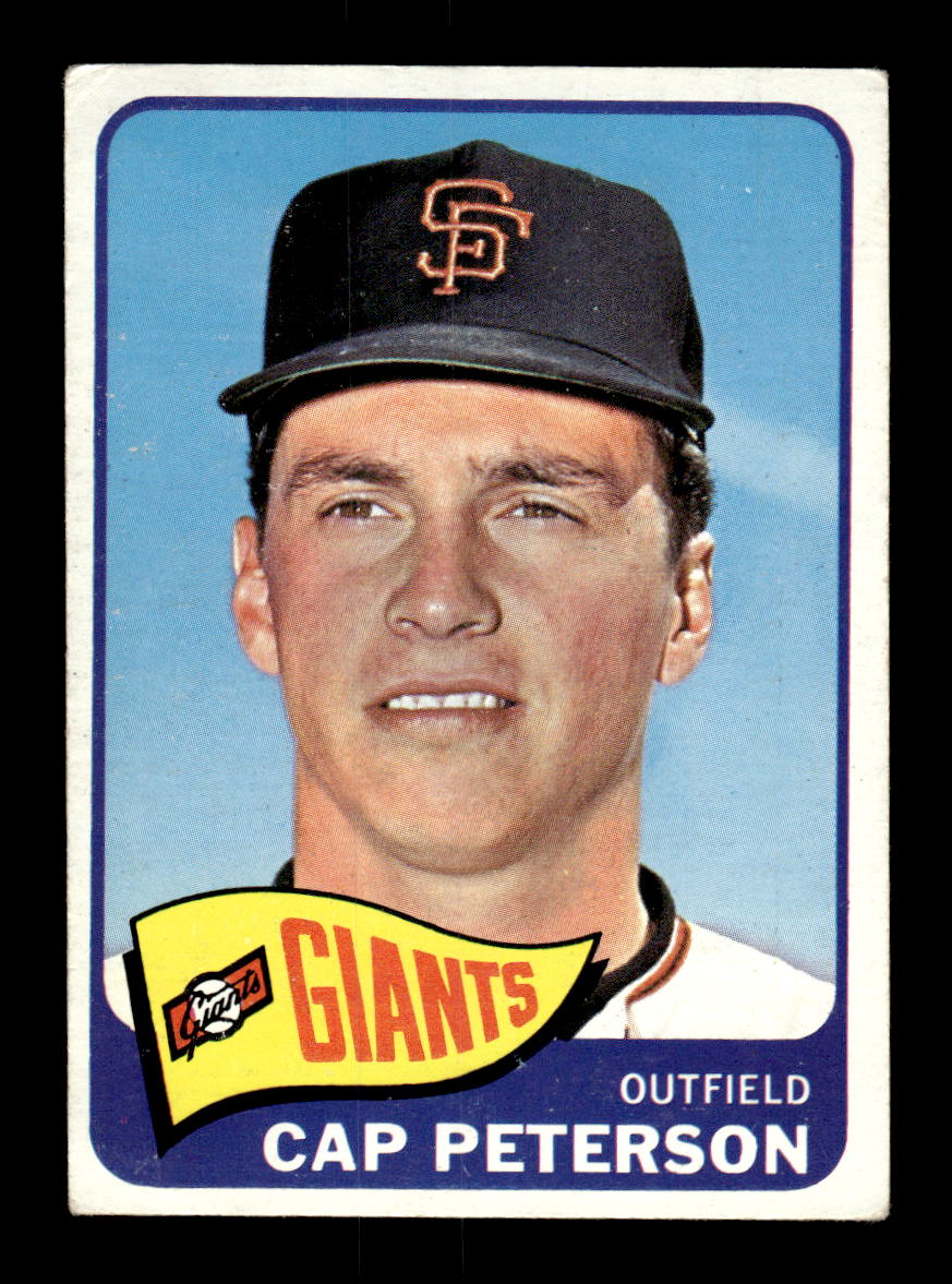 1965 Topps #512 Cap Peterson San Francisco Giants VG 54T10008149