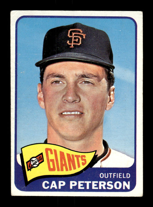 1965 Topps #512 Cap Peterson San Francisco Giants VG 54T10008149