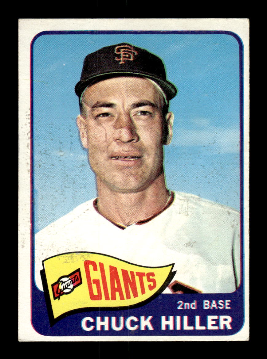 1965 Topps #531 Chuck Hiller San Francisco Giants VG 54T10008151