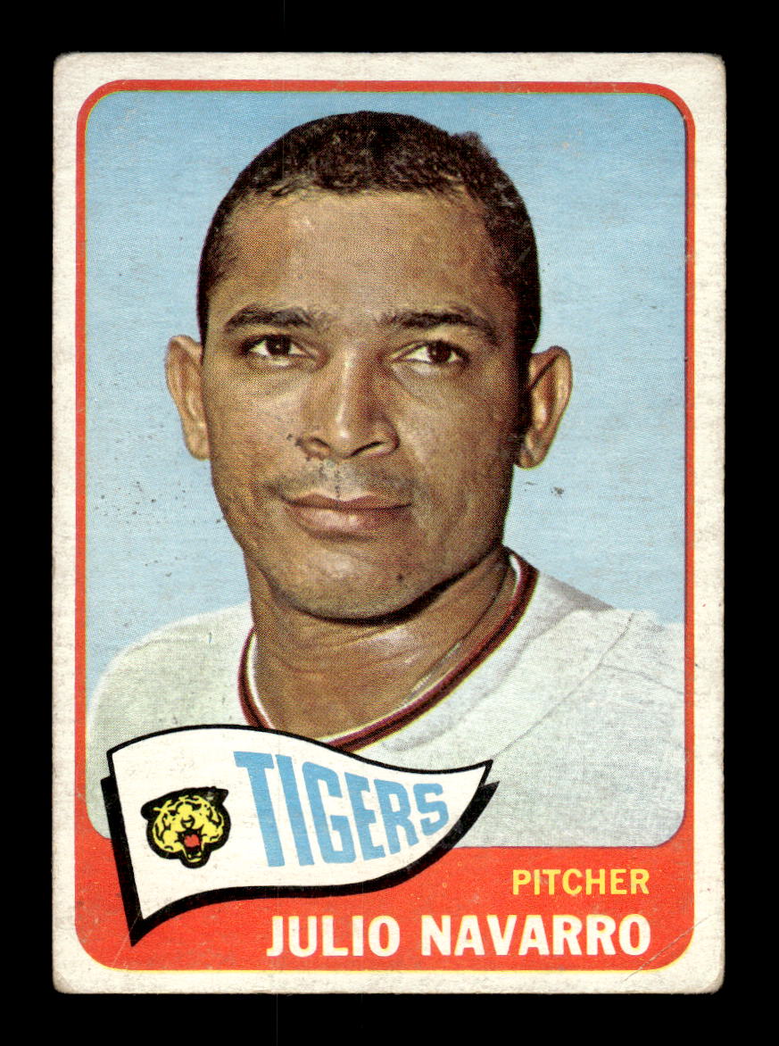 1965 Topps #563 Julio Navarro Detroit Tigers VG 54T10008157
