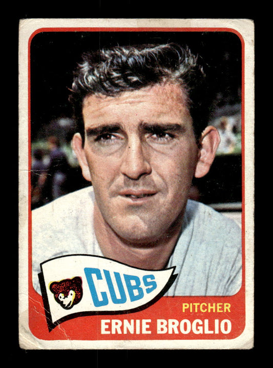 1965 Topps #565 Ernie Broglio Chicago Cubs Poor 54T10008158