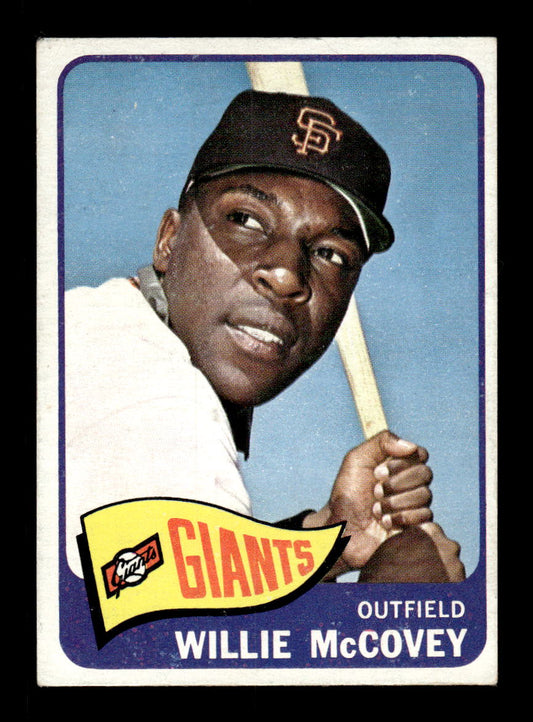 1965 Topps #176 Willie McCovey San Francisco Giants VG 54T10008172