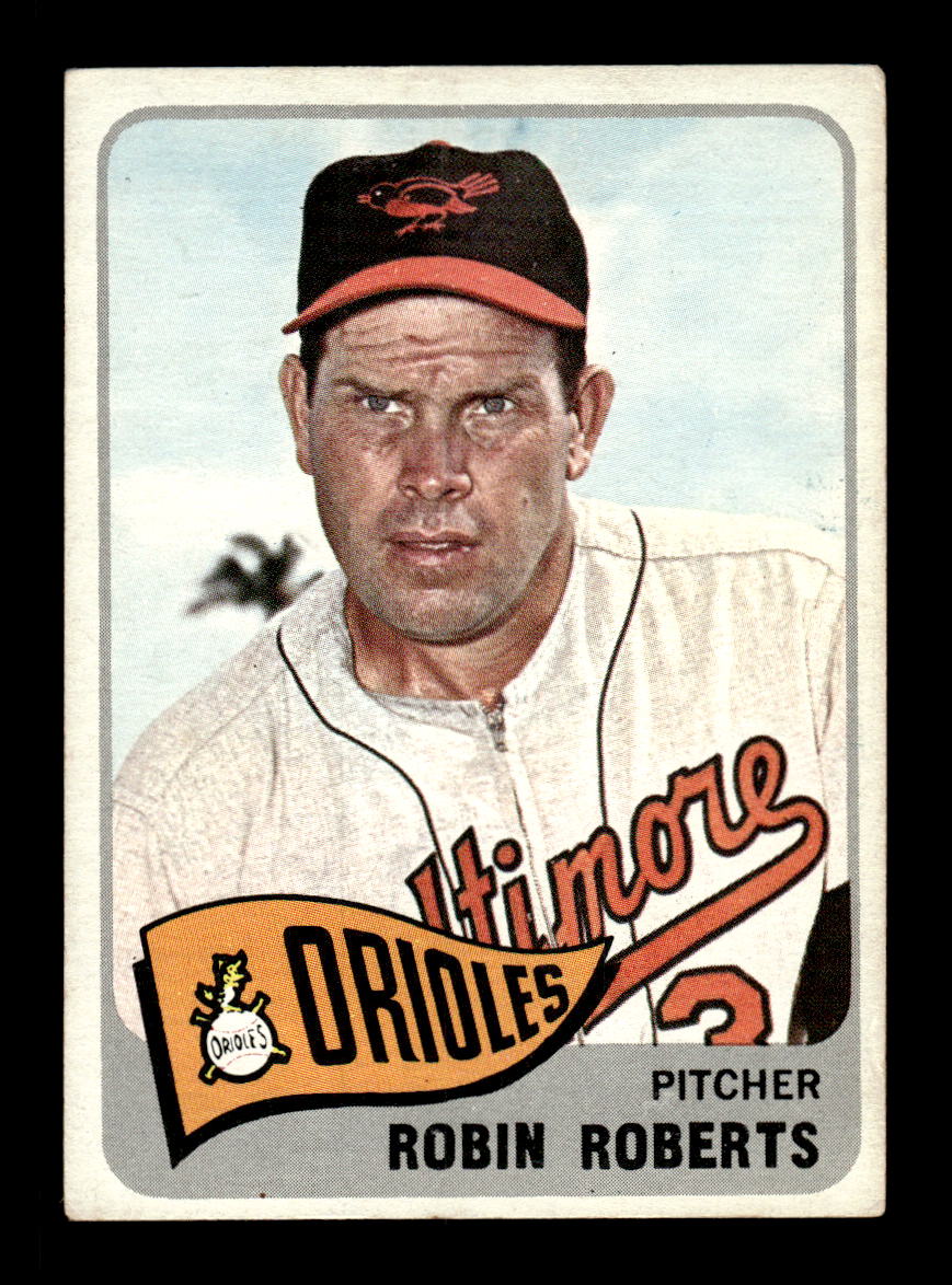 1965 Topps #15 Robin Roberts Baltimore Orioles VGEX 54T10008179