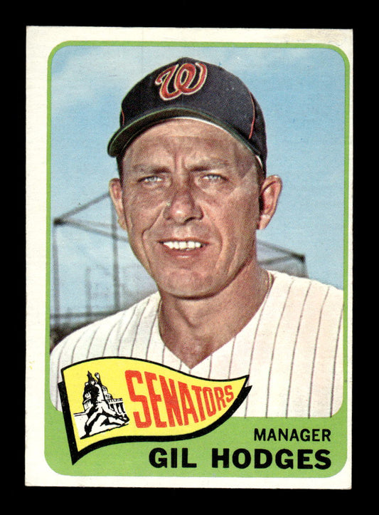 1965 Topps #99 Gil Hodges Washington Senators VGEX 54T10008180