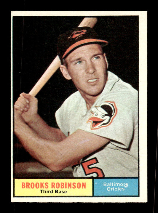 1961 Topps #10 Brooks Robinson Baltimore Orioles EXMT KC10008338