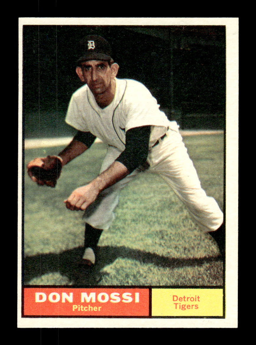 1961 Topps #14 Don Mossi Detroit Tigers EXMT KC10008342