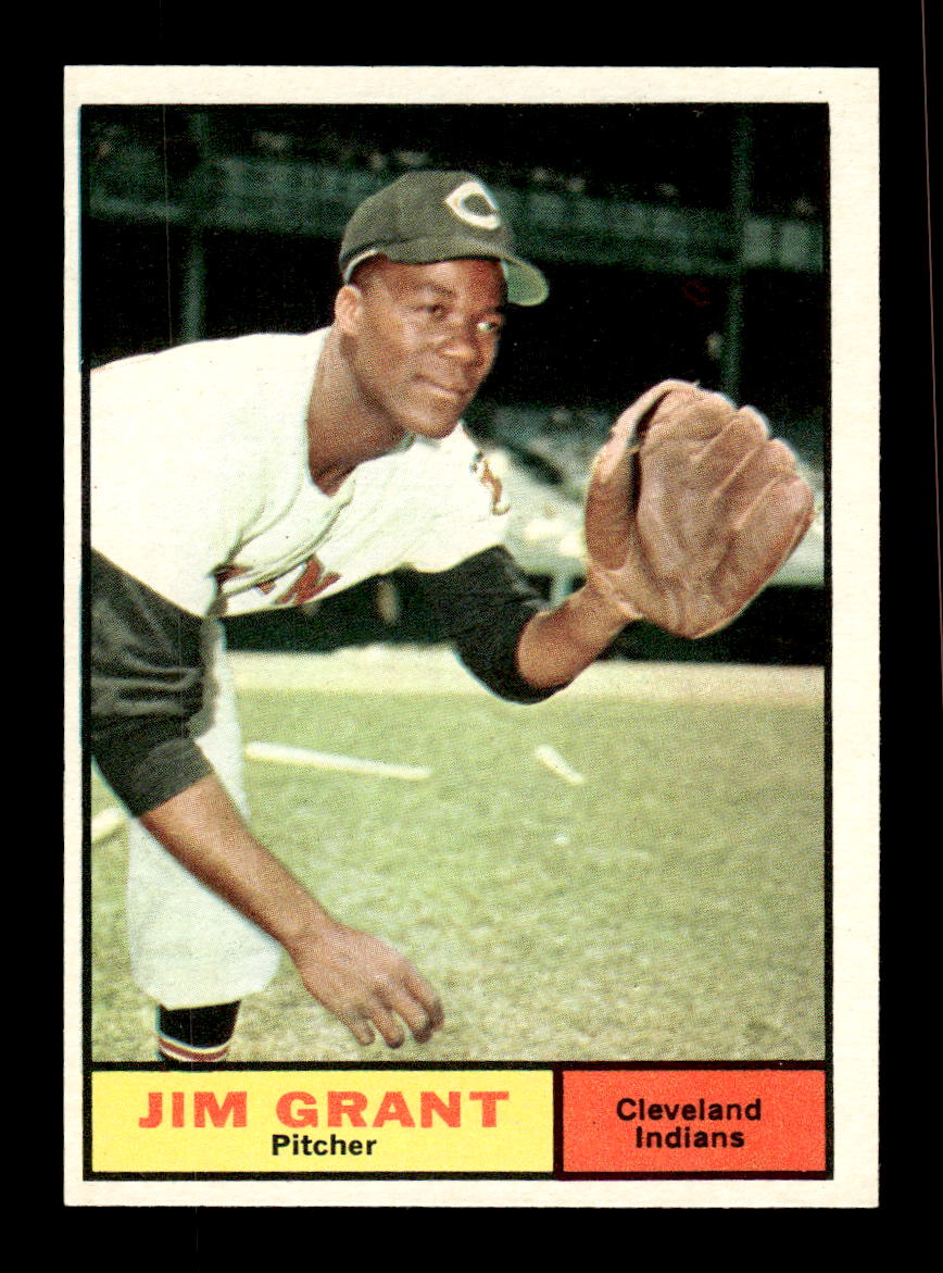 1961 Topps #18 Jim Grant Cleveland Indians EXMT KC10008346