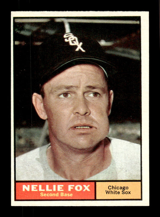 1961 Topps #30 Nellie Fox Chicago White Sox EXMT KC10008352