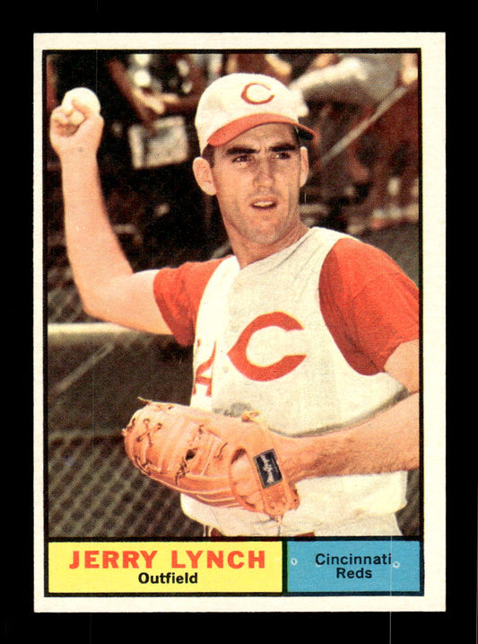 1961 Topps #97 Jerry Lynch Cincinnati Reds EXMT KC10008354