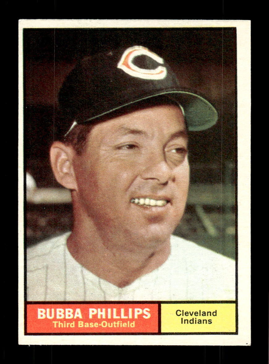 1961 Topps #101 Bubba Phillips Cleveland Indians EXMT KC10008358
