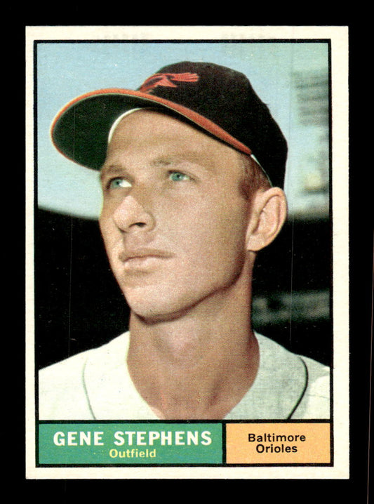 1961 Topps #102 Gene Stephens Baltimore Orioles EXMT KC10008359