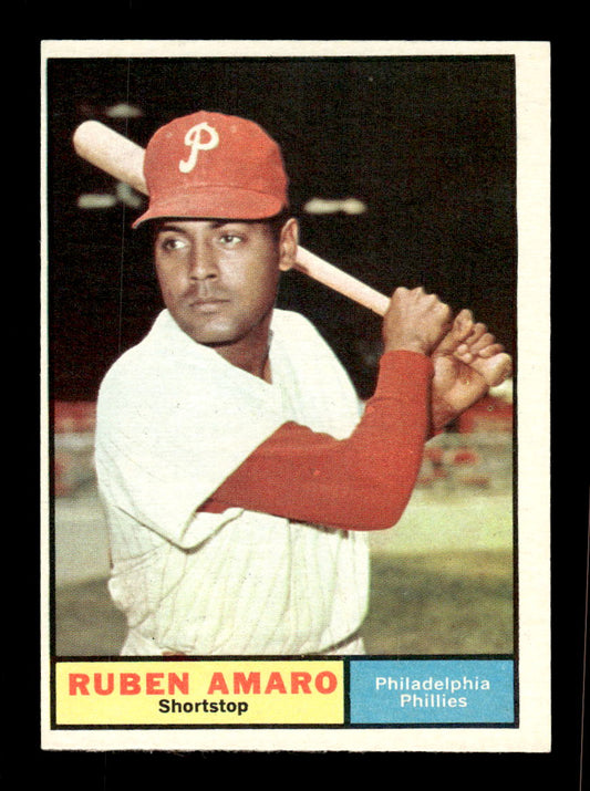 1961 Topps #103 Ruben Amaro Philadelphia Phillies EXMT KC10008360