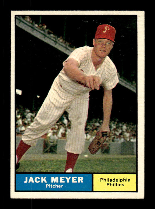 1961 Topps #111 Jack Meyer Philadelphia Phillies EXMT KC10008364