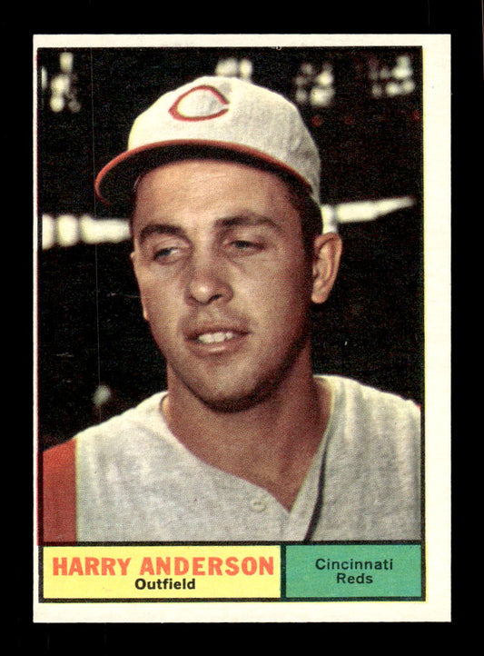 1961 Topps #76 Harry Anderson Cincinnati Reds EXMT KC10008366