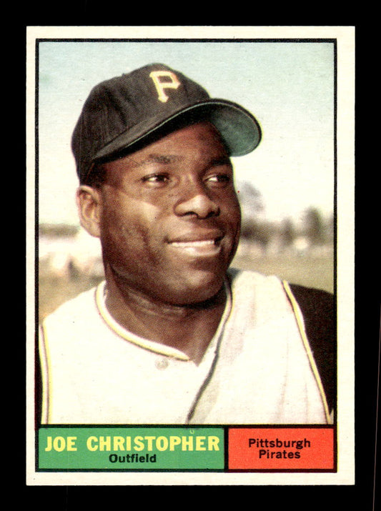1961 Topps #82 Joe Christopher Pittsburgh Pirates EXMT KC10008369