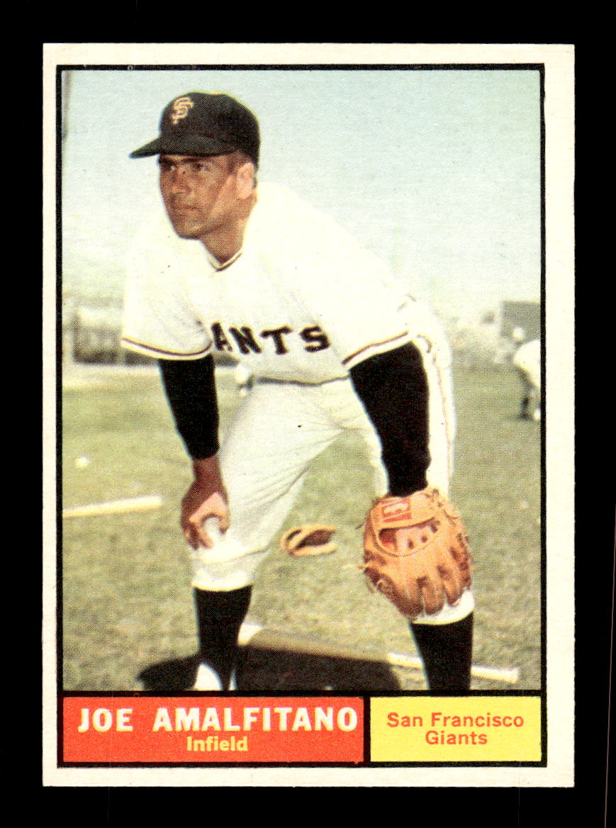 1961 Topps #87 Joe Amalfitano San Francisco Giants EXMT KC10008372