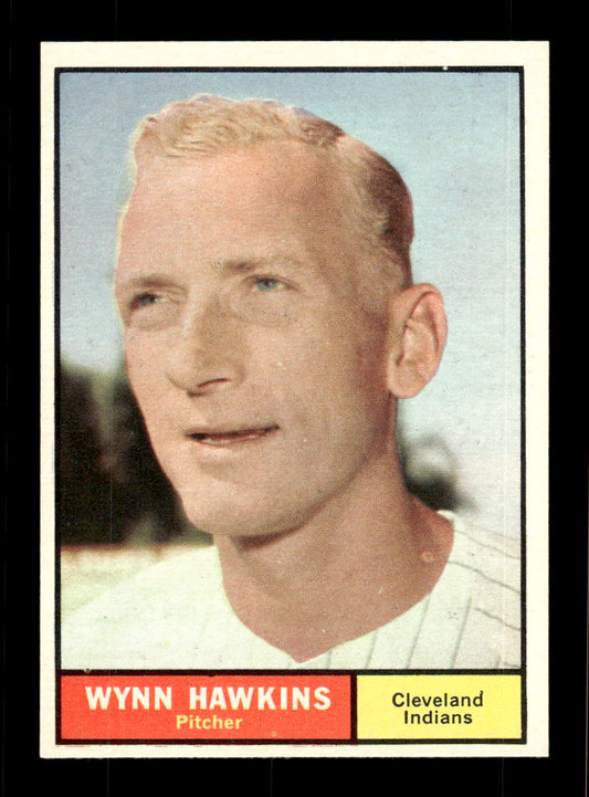 1961 Topps #34 Wynn Hawkins Cleveland Indians EXMT KC10008381