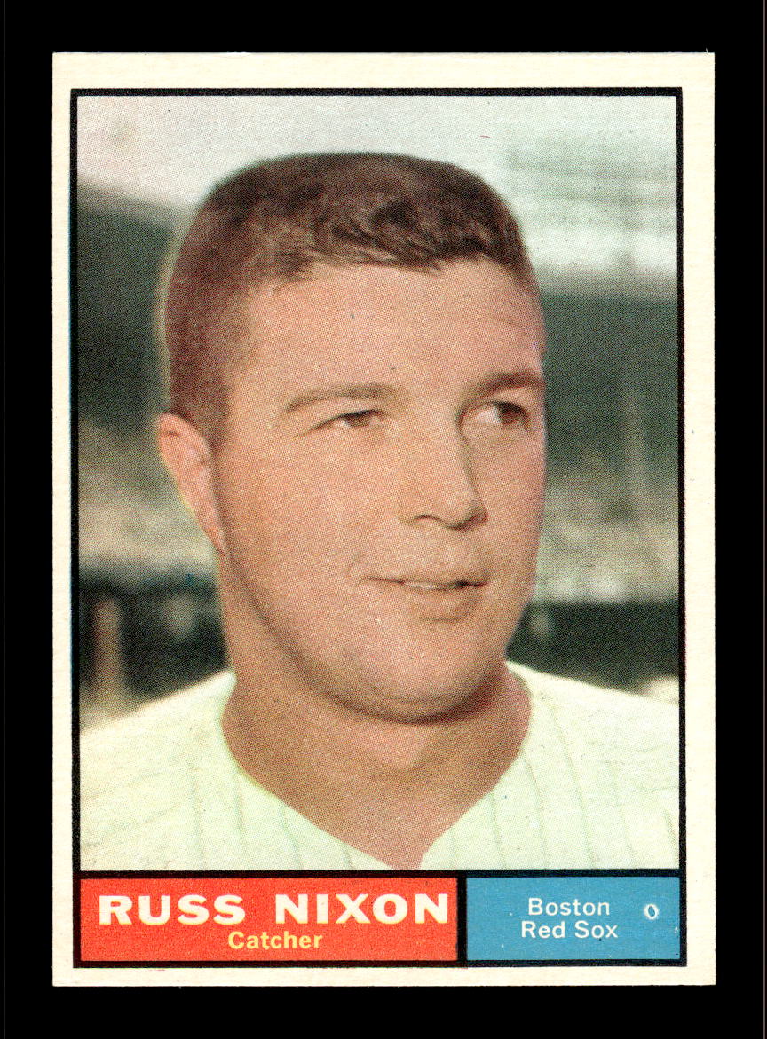 1961 Topps #53 Russ Nixon Boston Red Sox EXMT KC10008386