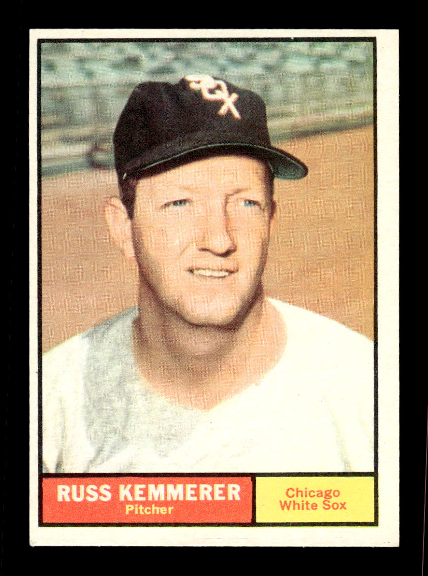 1961 Topps #56 Russ Kemmerer Chicago White Sox EXMT KC10008388