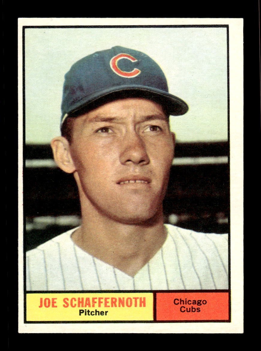1961 Topps #58 Joe Schaffernoth Chicago Cubs EXMT KC10008390