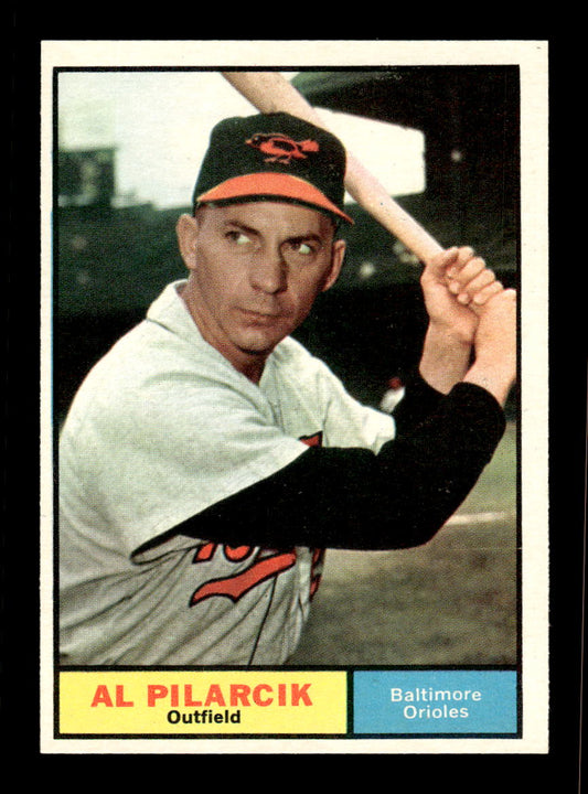 1961 Topps #62 Al Pilarcik Baltimore Orioles EXMT KC10008393