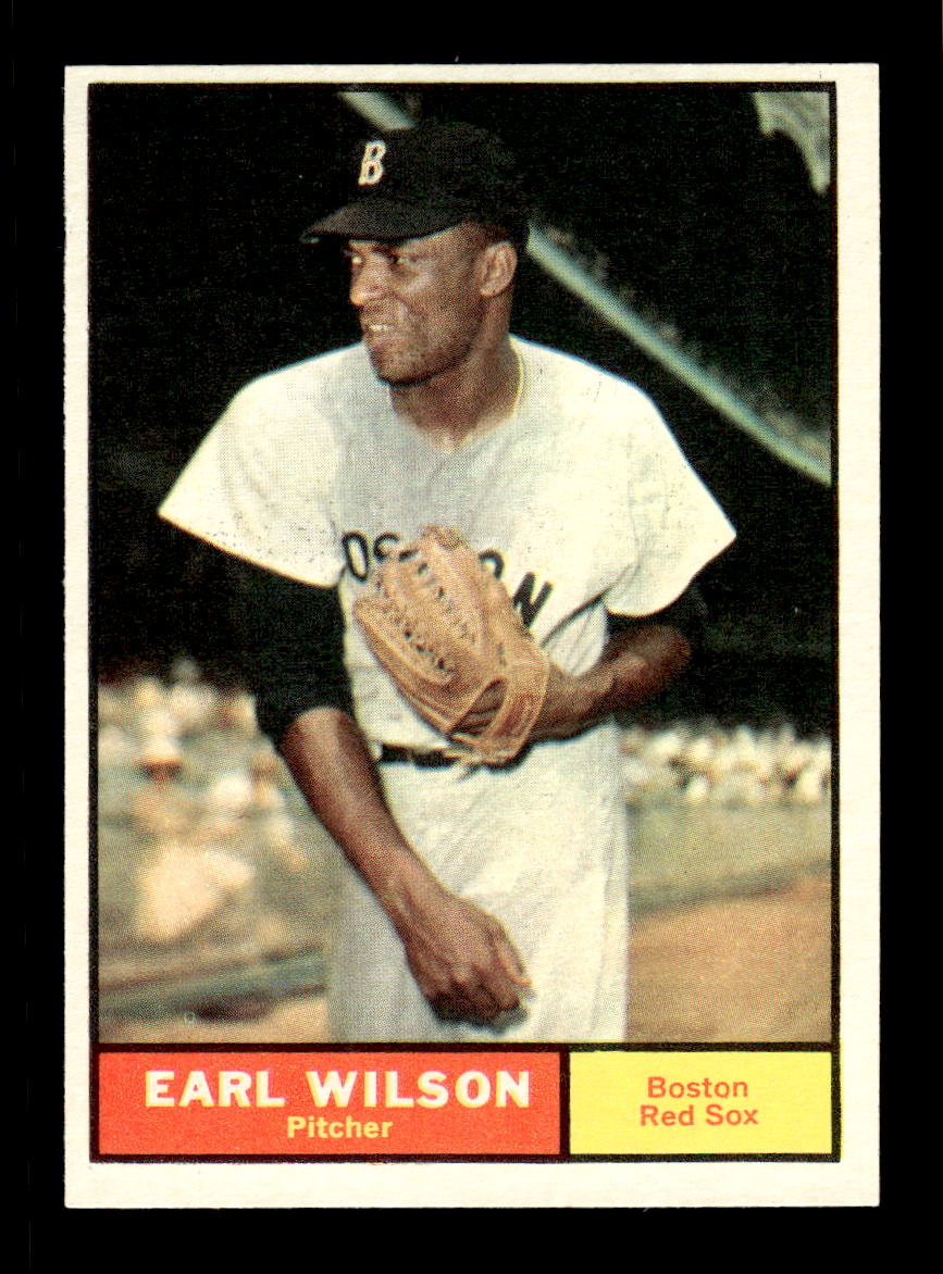 1961 Topps #69 Earl Wilson Boston Red Sox EXMT KC10008398