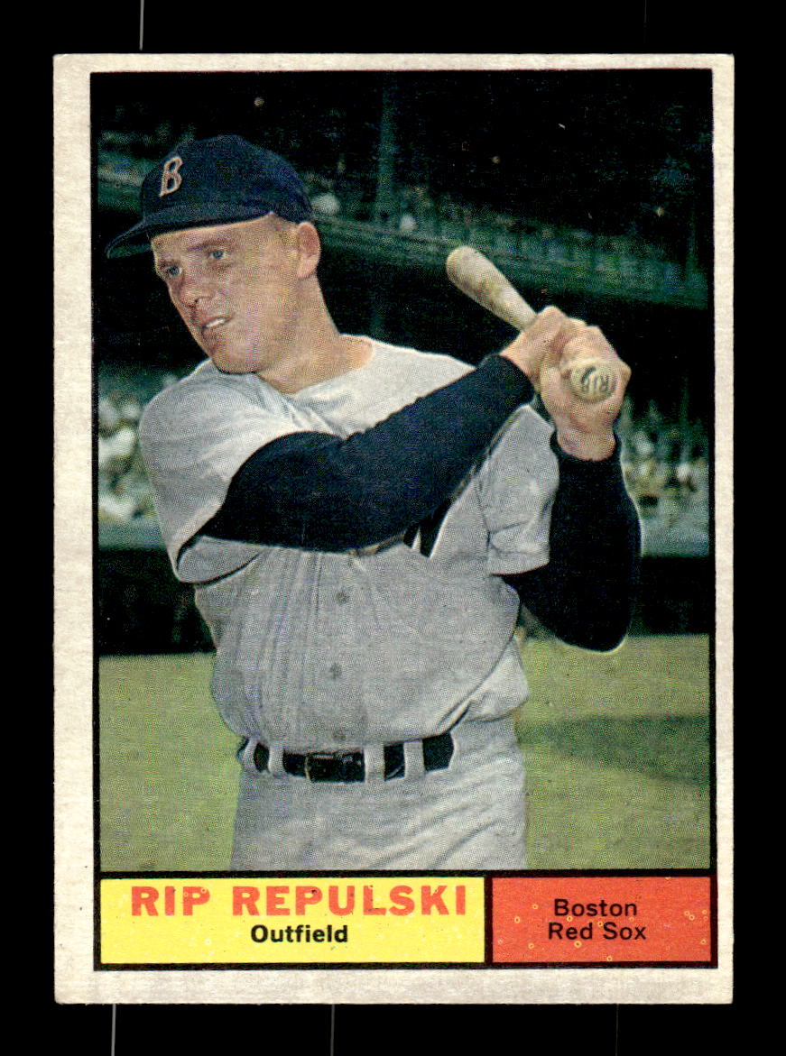 1961 Topps #128 Rip Repulski Boston Red Sox EXMT KC10008414
