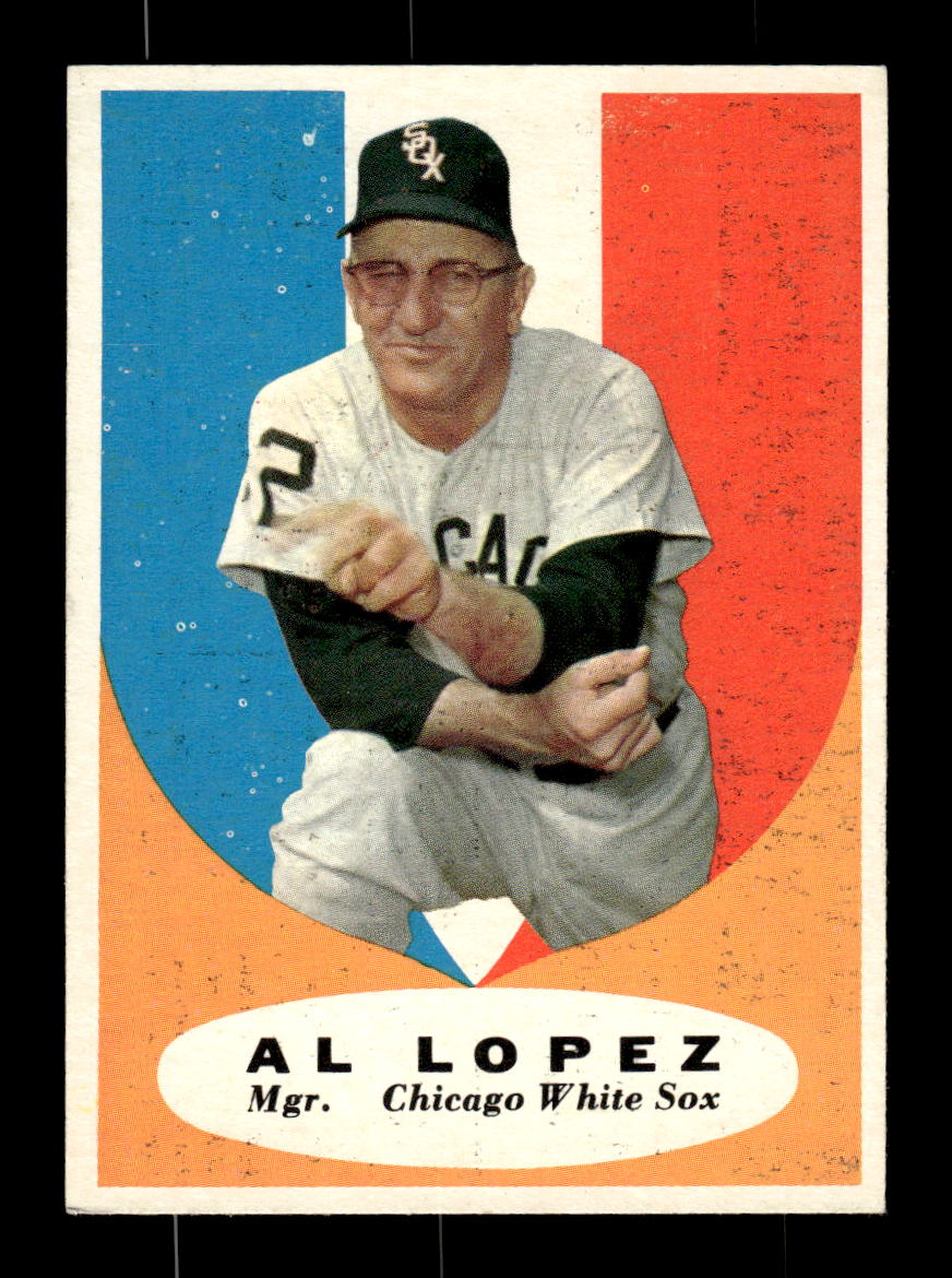 1961 Topps #132 Al Lopez Chicago White Sox EXMT KC10008418