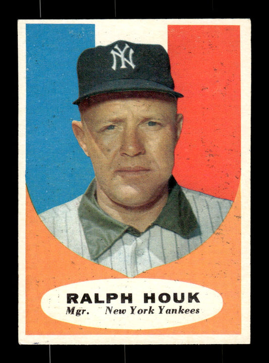1961 Topps #133 Ralph Houk New York Yankees EXMT KC10008419