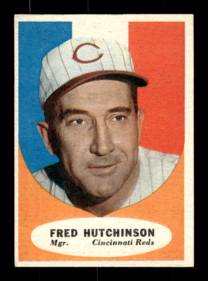 1961 Topps #135 Fred Hutchinson Cincinnati Reds EXMT KC10008421