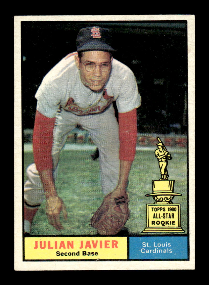 1961 Topps #148 Julian Javier St. Louis Cardinals EXMT KC10008433