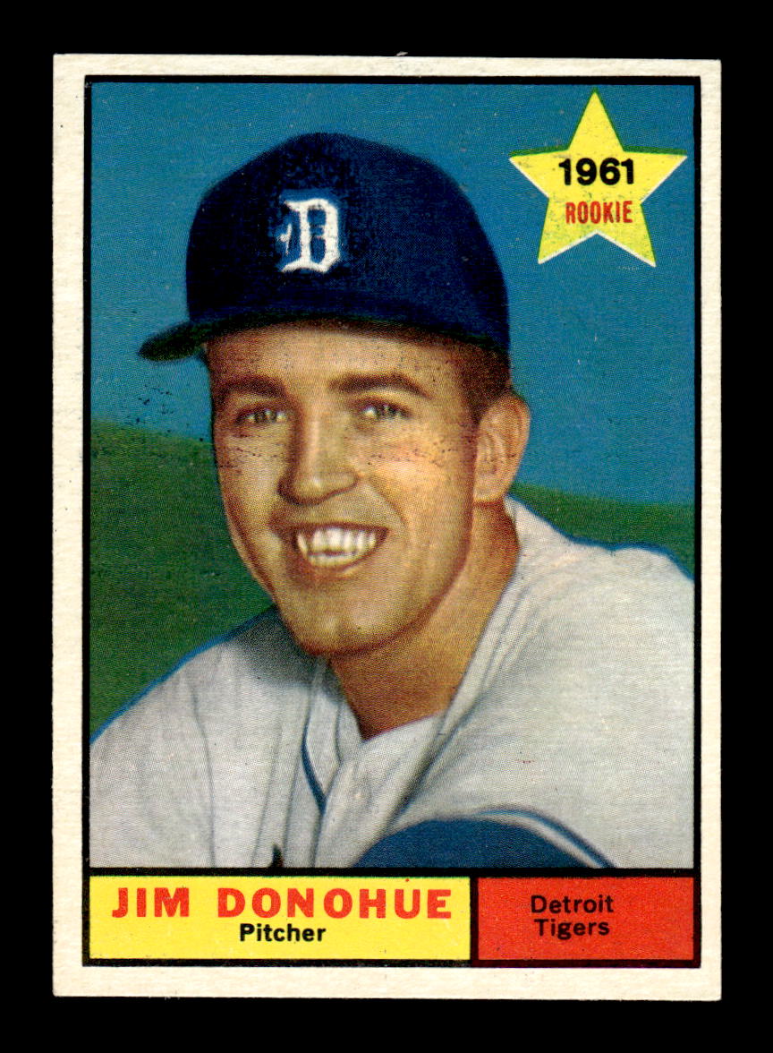 1961 Topps #151 Jim Donohue Detroit Tigers EXMT KC10008435